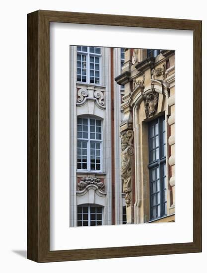 Place General De Gaulle, Lille, French Flanders, France-Walter Bibikow-Framed Photographic Print