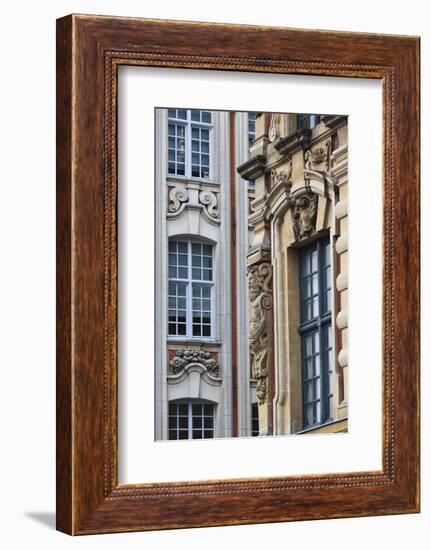 Place General De Gaulle, Lille, French Flanders, France-Walter Bibikow-Framed Photographic Print