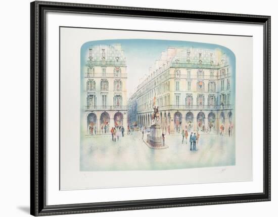 Place Jeanne d'Arc-Rolf Rafflewski-Framed Collectable Print