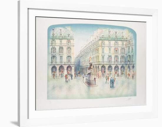 Place Jeanne d'Arc-Rolf Rafflewski-Framed Collectable Print