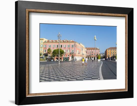 Place Messina, Nice, Alpes Maritimes, Cote d'Azur, Provence, France, Europe-Fraser Hall-Framed Photographic Print