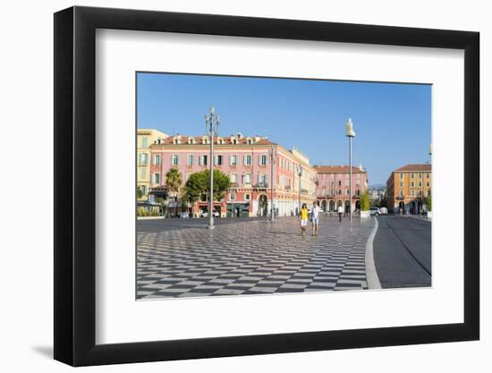 Place Messina, Nice, Alpes Maritimes, Cote d'Azur, Provence, France, Europe-Fraser Hall-Framed Photographic Print