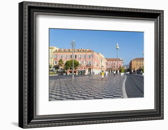 Place Messina, Nice, Alpes Maritimes, Cote d'Azur, Provence, France, Europe-Fraser Hall-Framed Photographic Print