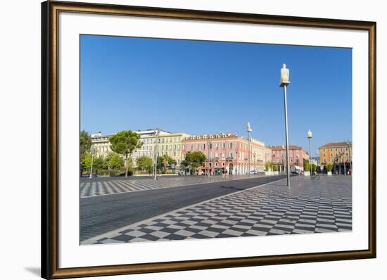 Place Messina, Nice, Alpes Maritimes, Cote d'Azur, Provence, France, Mediterranean, Europe-Fraser Hall-Framed Photographic Print