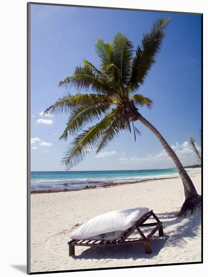 Place of Relaxation, Tulum Ruins, Quintana Roo, Mexico-Julie Eggers-Mounted Photographic Print