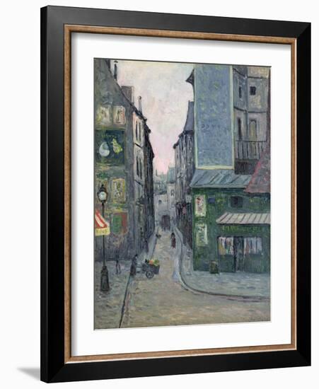 Place Saint Andre Des Arts, Rue Suger, Paris-Maxime Emile Louis Maufra-Framed Giclee Print