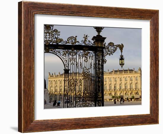 Place Stanislas, Dating from the 18th Century, Nancy, Meurthe Et Moselle, Lorraine, France-De Mann Jean-Pierre-Framed Photographic Print