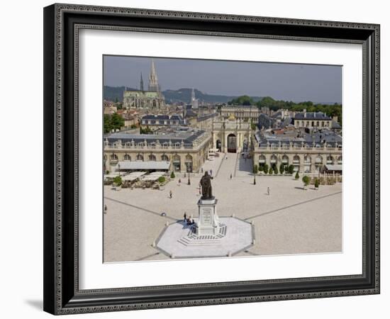 Place Stanislas, Formerly Place Royale, Nancy, Meurthe Et Moselle, Lorraine, France-De Mann Jean-Pierre-Framed Photographic Print