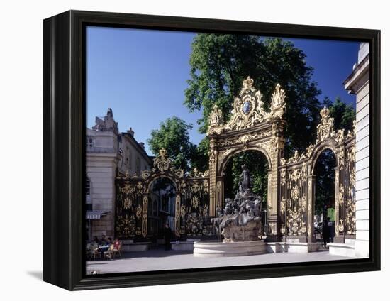 Place Stanislas, Nancy, Lorraine. 1752-1755-Annet van der Voort Bildarchiv-Monheim-Framed Premier Image Canvas