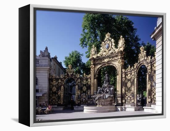 Place Stanislas, Nancy, Lorraine. 1752-1755-Annet van der Voort Bildarchiv-Monheim-Framed Premier Image Canvas