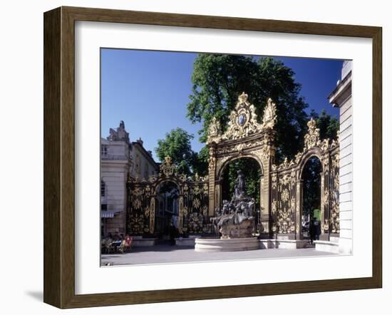 Place Stanislas, Nancy, Lorraine. 1752-1755-Annet van der Voort Bildarchiv-Monheim-Framed Photographic Print