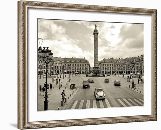 Place Vendome, Paris-Vadim Ratsenskiy-Framed Art Print