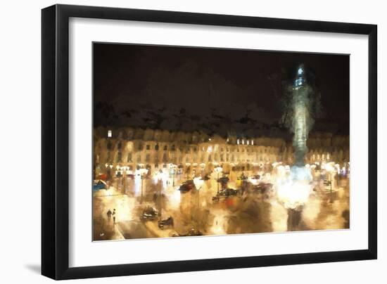 Place Vendome Paris-Philippe Hugonnard-Framed Giclee Print