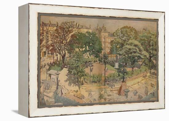 'Place Vintimille, seen from the painter's window (1917)', 1917, (1946)-Edouard Vuillard-Framed Premier Image Canvas