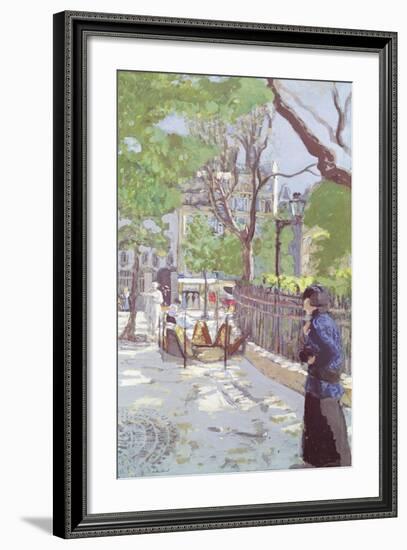 Place Vintimille-Edouard Vuillard-Framed Giclee Print