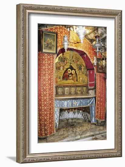 Place Where Birth of Jesus Is Traditionally Believed to Have Occurred-null-Framed Photographic Print