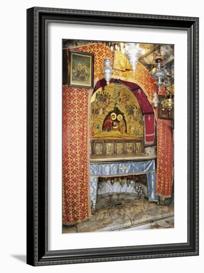 Place Where Birth of Jesus Is Traditionally Believed to Have Occurred-null-Framed Photographic Print