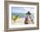 Placencia, Belize. Roberts Grove Resort. Bar on Roof Covered Pier-Trish Drury-Framed Photographic Print