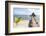 Placencia, Belize. Roberts Grove Resort. Bar on Roof Covered Pier-Trish Drury-Framed Photographic Print