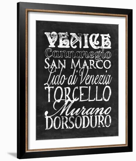 Places to Be - Venice-Lottie Fontaine-Framed Giclee Print