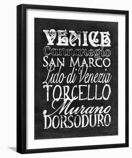 Places to Be - Venice-Lottie Fontaine-Framed Giclee Print