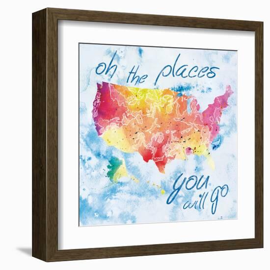 Places You Will Go-Lauren Gibbons-Framed Art Print