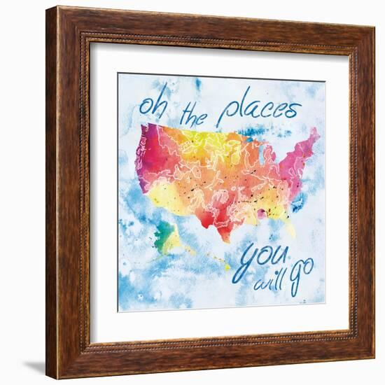 Places You Will Go-Lauren Gibbons-Framed Art Print