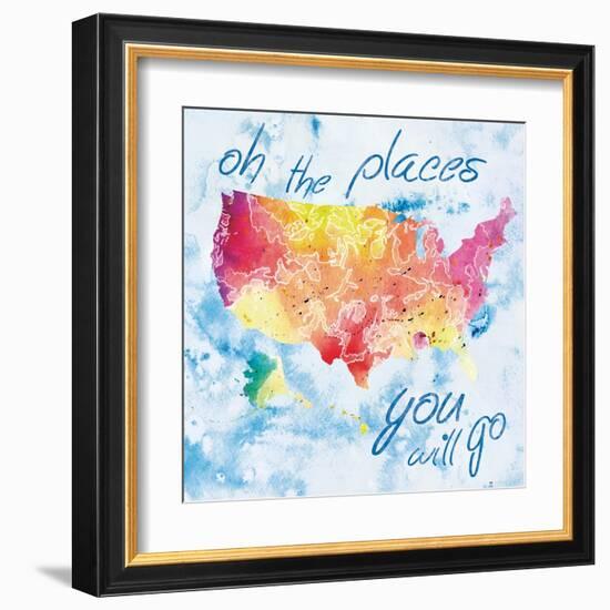 Places You Will Go-Lauren Gibbons-Framed Art Print