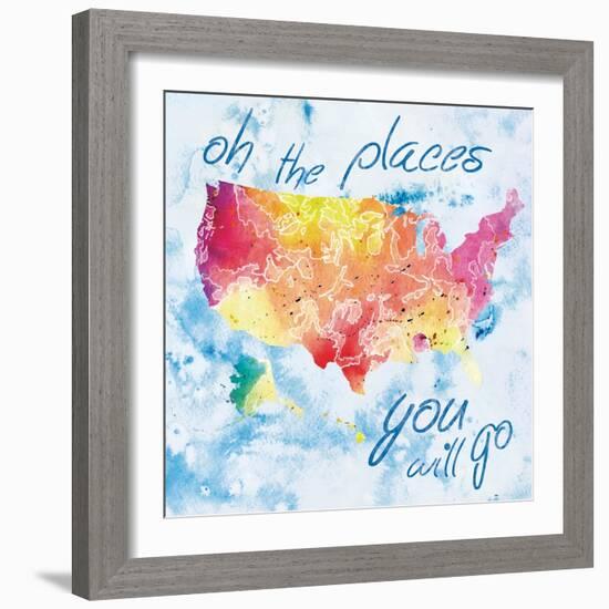 Places You Will Go-Lauren Gibbons-Framed Art Print