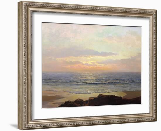 Placid Sunset-Frederick Judd Waugh-Framed Giclee Print