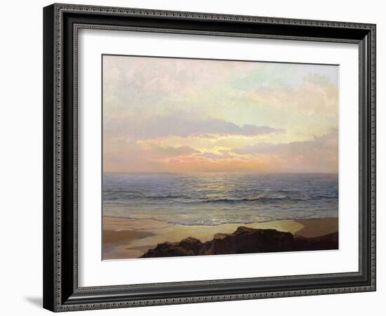 Placid Sunset-Frederick Judd Waugh-Framed Giclee Print