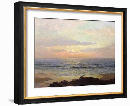 Placid Sunset-Frederick Judd Waugh-Framed Giclee Print