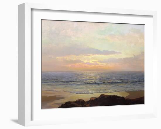 Placid Sunset-Frederick Judd Waugh-Framed Giclee Print