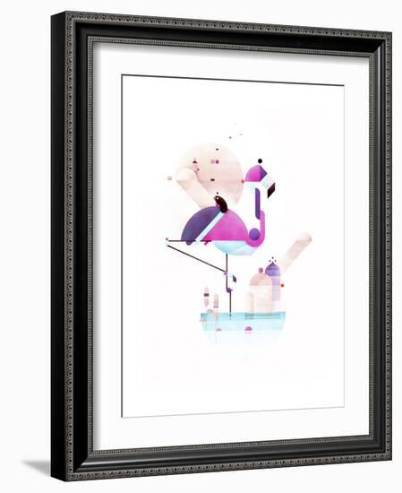 Placido Flamingo-Antony Squizzato-Framed Giclee Print