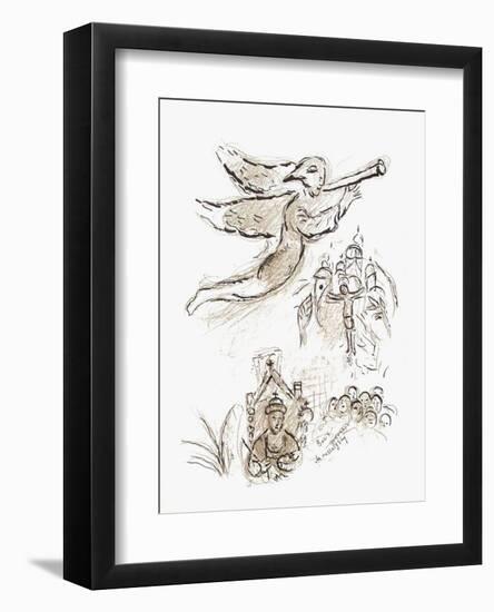 Plafond de l'Opéra: Boris Godounov-Marc Chagall-Framed Collectable Print