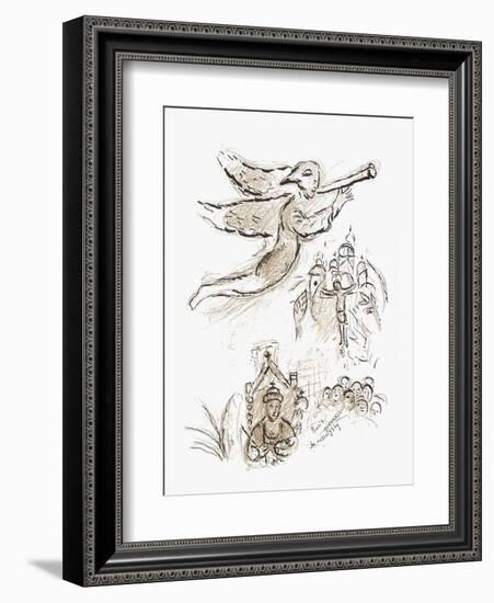 Plafond de l'Opéra: Boris Godounov-Marc Chagall-Framed Collectable Print