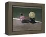Plage a Etretat (Sur la Plage)-F?lix Vallotton-Framed Premier Image Canvas