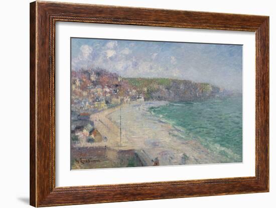 Plage at Falaises-Gustave Loiseau-Framed Giclee Print