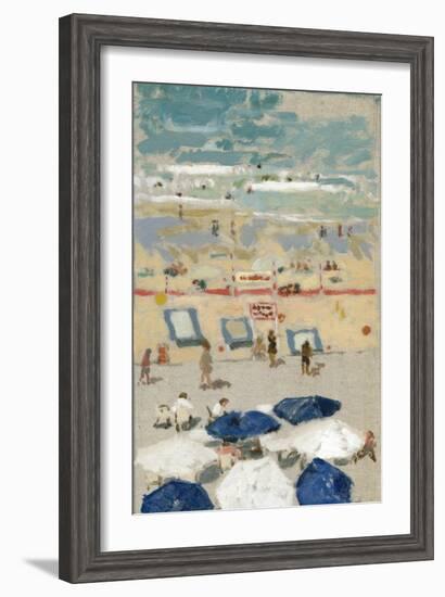 Plage, Biarritz, 1999-Delphine D. Garcia-Framed Giclee Print