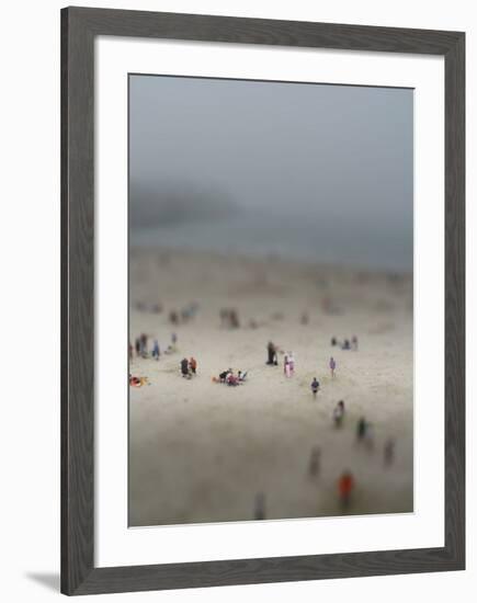 Plage, c.2008-Nicolas Le Beuan Bénic-Framed Premium Giclee Print