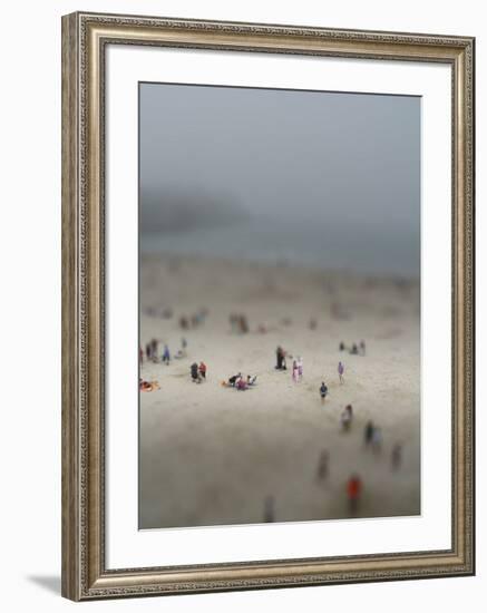 Plage, c.2008-Nicolas Le Beuan Bénic-Framed Premium Giclee Print