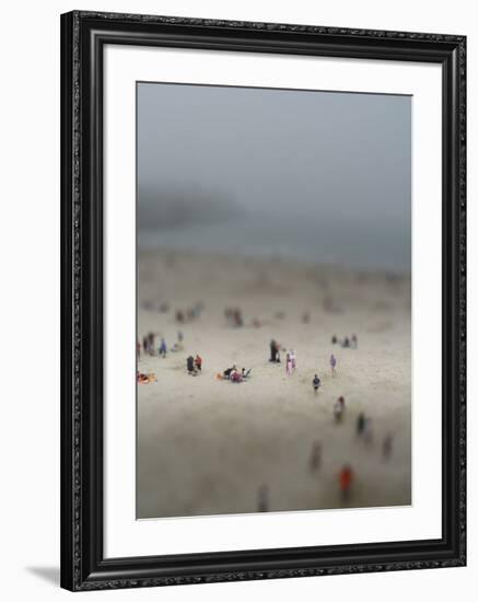 Plage, c.2008-Nicolas Le Beuan Bénic-Framed Premium Giclee Print