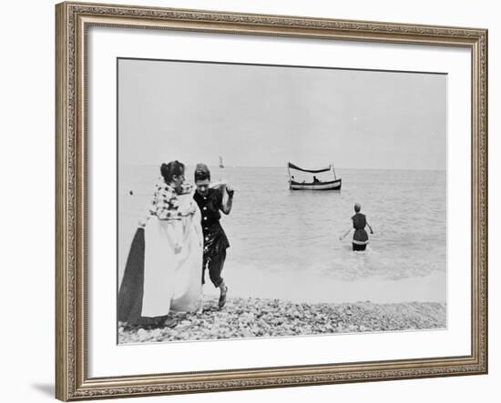 Plage-null-Framed Giclee Print