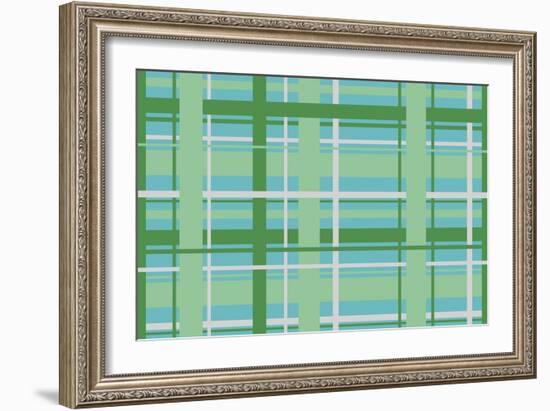 Plaid 3-Joanne Paynter Design-Framed Giclee Print