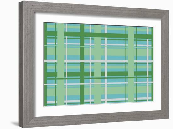 Plaid 3-Joanne Paynter Design-Framed Giclee Print