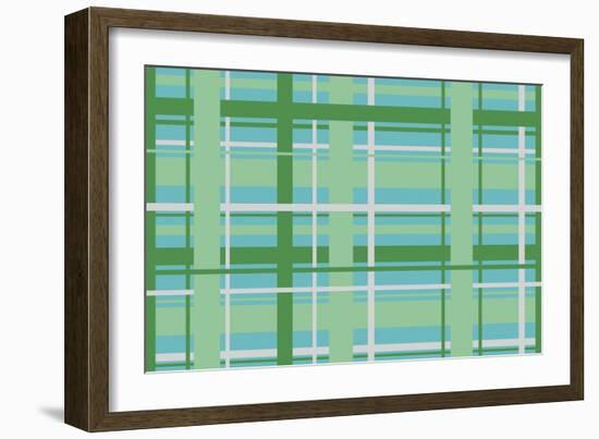 Plaid 3-Joanne Paynter Design-Framed Giclee Print