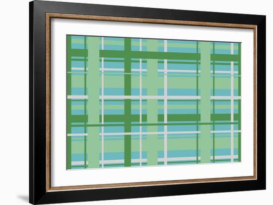 Plaid 3-Joanne Paynter Design-Framed Giclee Print