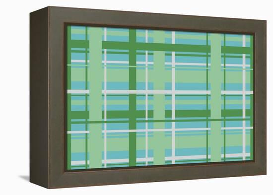 Plaid 3-Joanne Paynter Design-Framed Premier Image Canvas