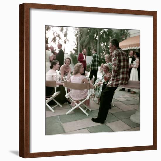 Plaid Dinner Jackets for Men-Nina Leen-Framed Photographic Print