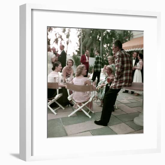 Plaid Dinner Jackets for Men-Nina Leen-Framed Photographic Print